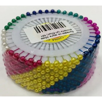 Набір шпильок кравецьких кулькових 12 аркушів/480ігл